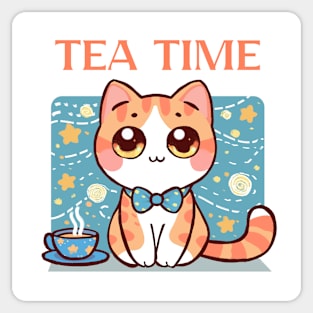Tea Time Sticker